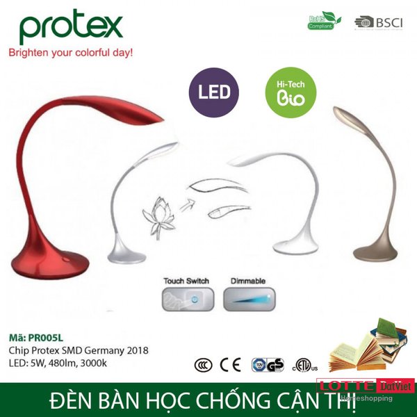 Đèn bàn LED kháng cận Protex PR-005L