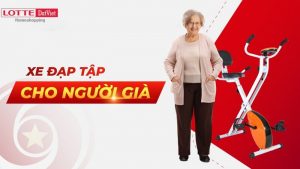 Xe đạp tập thể dục cho người già